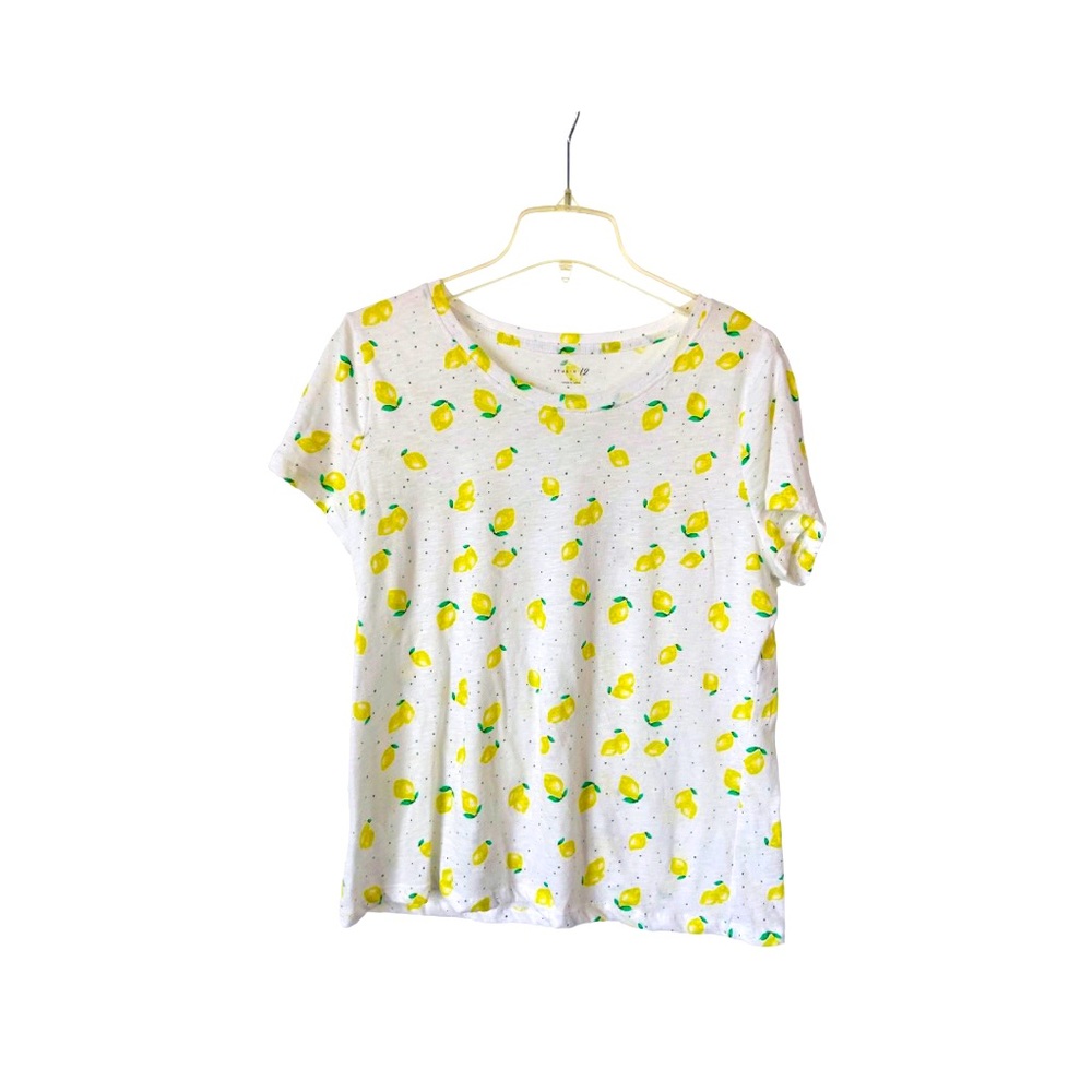 Women’s Lemon Design Shirt  Size Small new